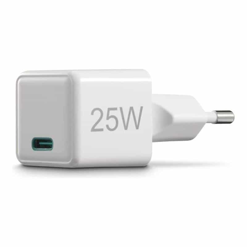 HAMA 00201981 USB Ladegerät 25 W 1x USB-C® USB PD Weiß Innenbereich USB Power Delivery (USB-PD)