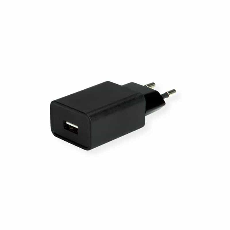 VALUE USB Ladegerät 18 W 1x USB-A Quick Charge 3.0 Schwarz Qualcomm Quick Charge 3.0