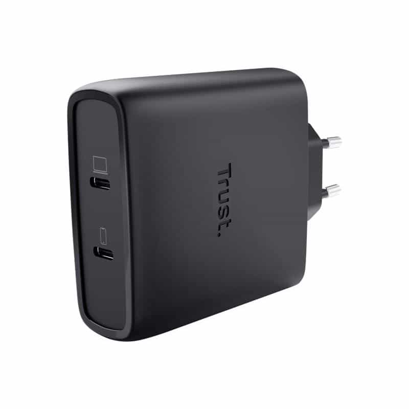 TRUST Maxo USB Ladegerät 100 W Schwarz GaN