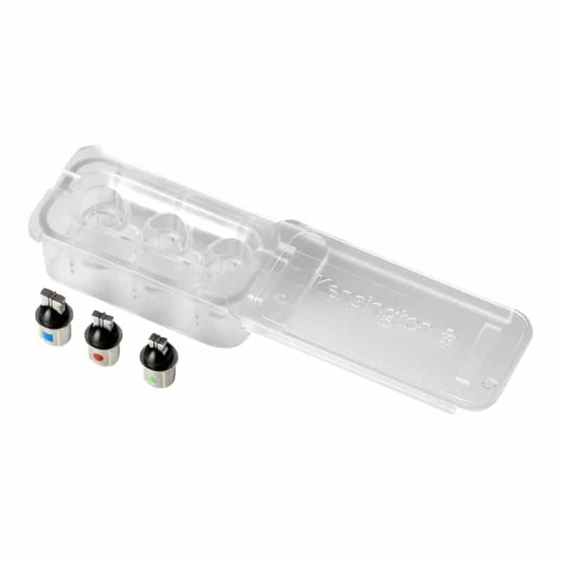 KENSINGTON Universelles 3-in-1 Schloss Aufsätze T-Bar Wedge-Shaped Nano