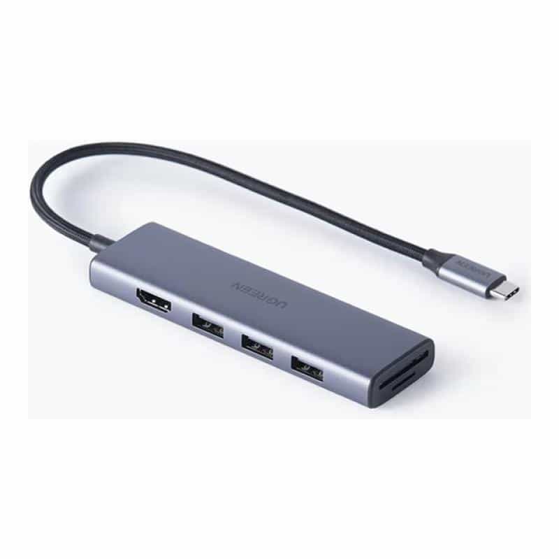 UGREEN CM511 6-in-1 USB-C Hub 1x HDMI 3x USB-A 1x TF/SD