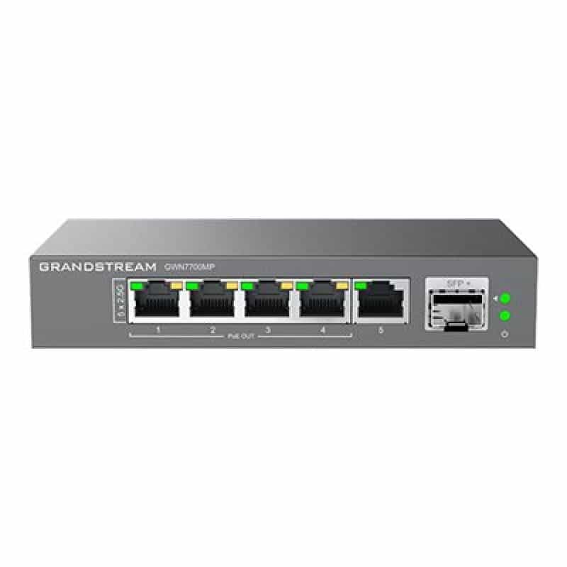 GRANDSTREAM GWN7700MP 5-Port 2,5 Gbit PoE SFP+ Switch