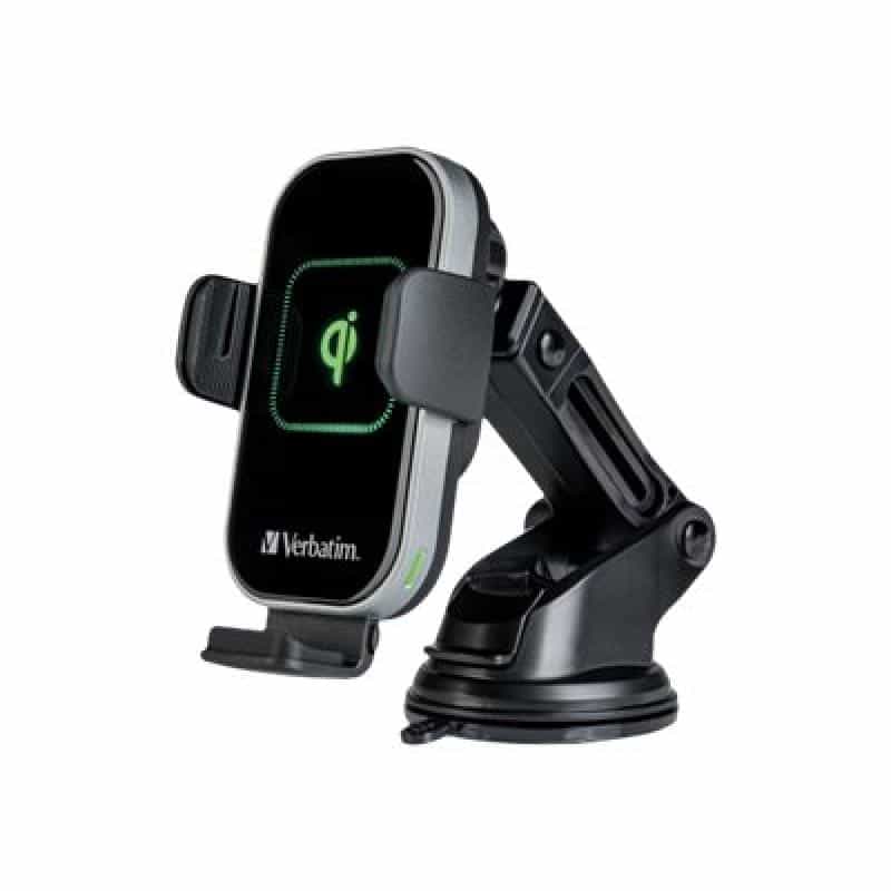 VERBATIM FWC-02 Qi Auto Handyhalterung mit Schnelladefunktion