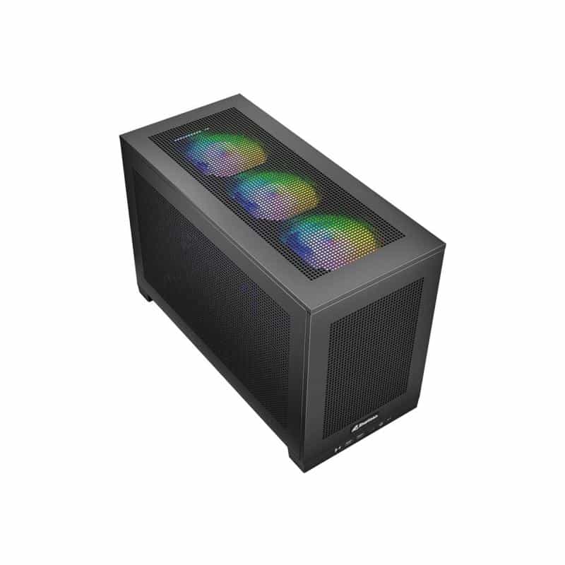 SHARKOON Rebel C20 RGB ITX 1xMetall Black SHARKOON Rebel C20 RGB ITX 1xMetall Black