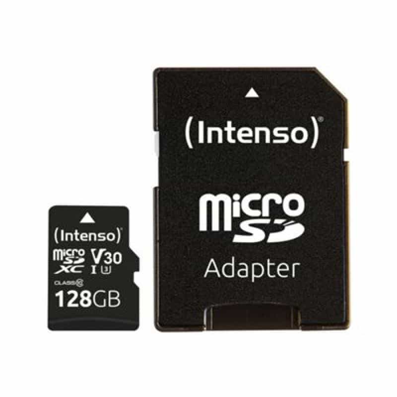 INTENSO CARD Intenso UHS-I Professional 512 GB microSDXC (schwarz, UHS-I U3, Class 10)