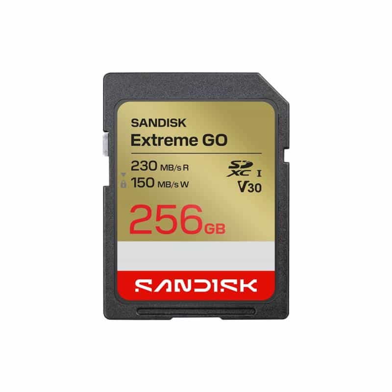 SANDISK Card Extreme SD UHS-I 256GB 230MB/s/150MB/s