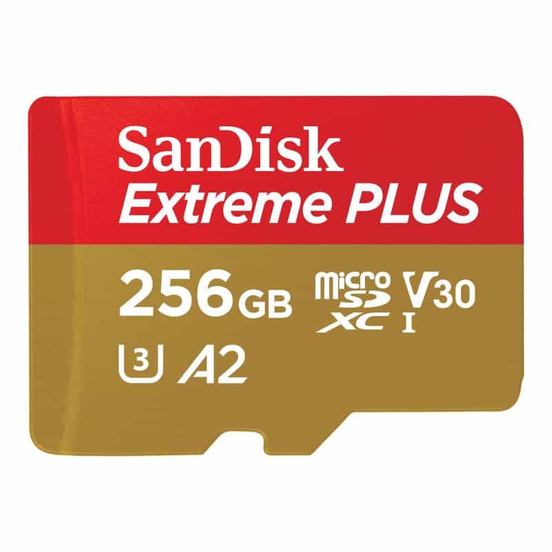 SANDISK CARD EXTREME PLUS MICROXC 256GB+SD SANDISK CARD EXTREME PLUS MICROXC 256GB+SD