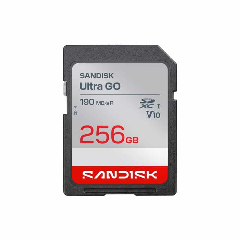 SANDISK Card Ultra SD UHS-I 256GB SD 190MB/s