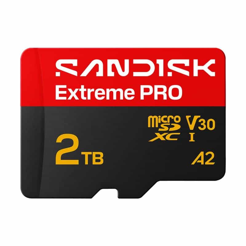 SANDISK CARD 2TB Sandisk Extreme PRO microsdxc UHS-I V30 A2 Class U3
