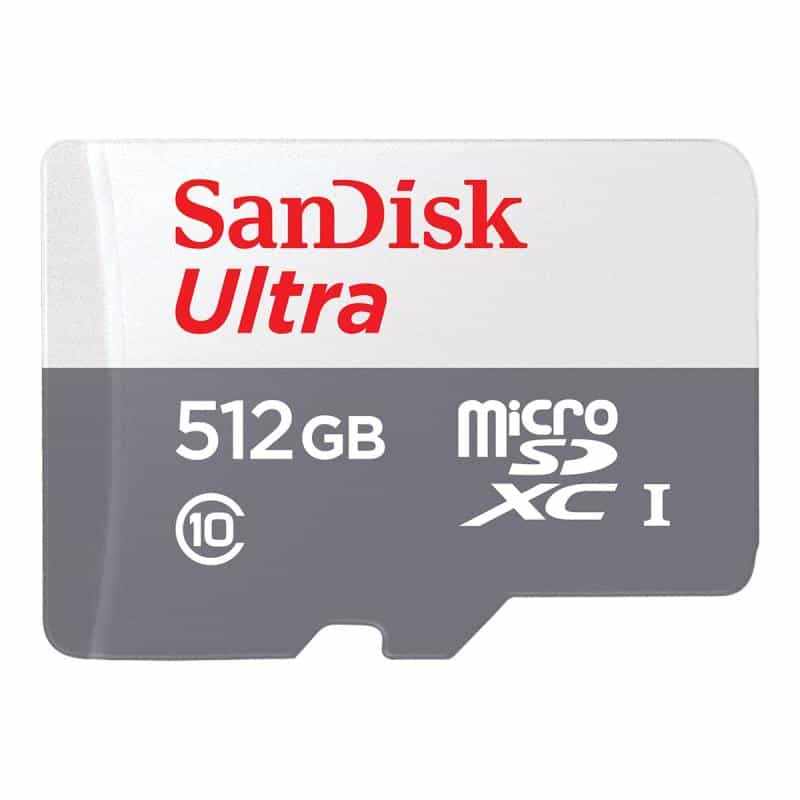 SANDISK CARD 512GB Ultra Lite White/Gray