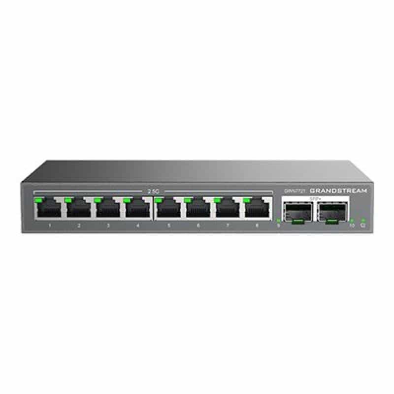 GRANDSTREAM GWN7721 8-Port Gigabit SFP L2 Switch