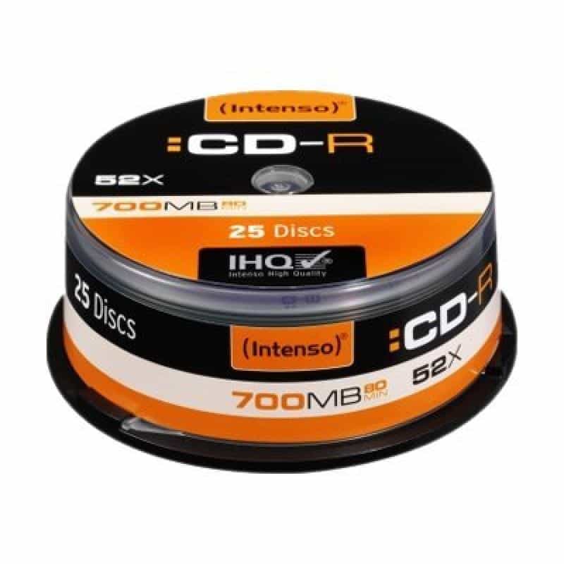 Intenso CD-R 80min/700MB, 25er Pack