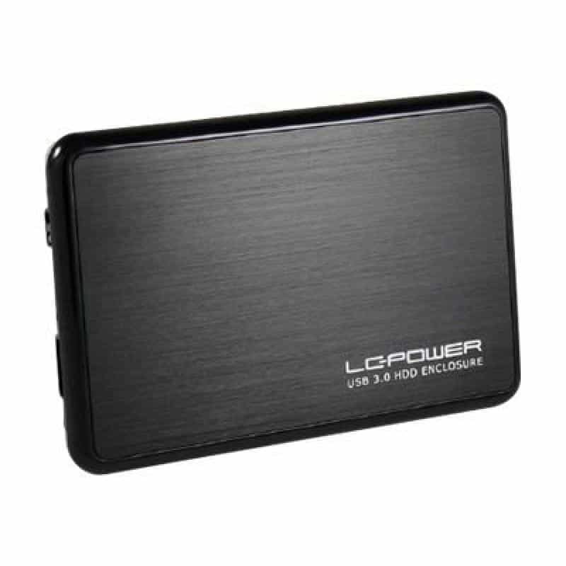 Lc-Power Extern LC-25BUB3 schwarz alu