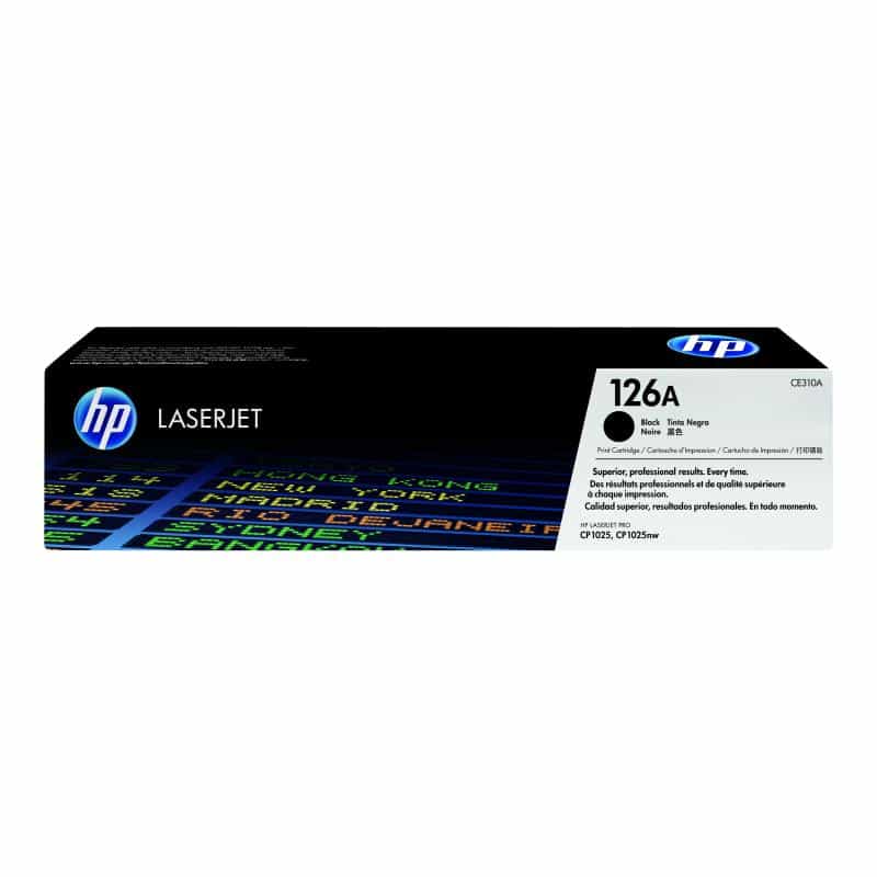 HP 126A Schwarz LaserJet Tonerpatrone (CE310A)