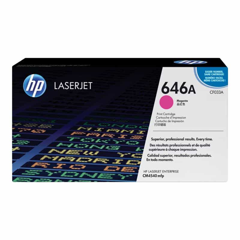 HP 646A Magenta LaserJet Tonerpatrone (CF033A)