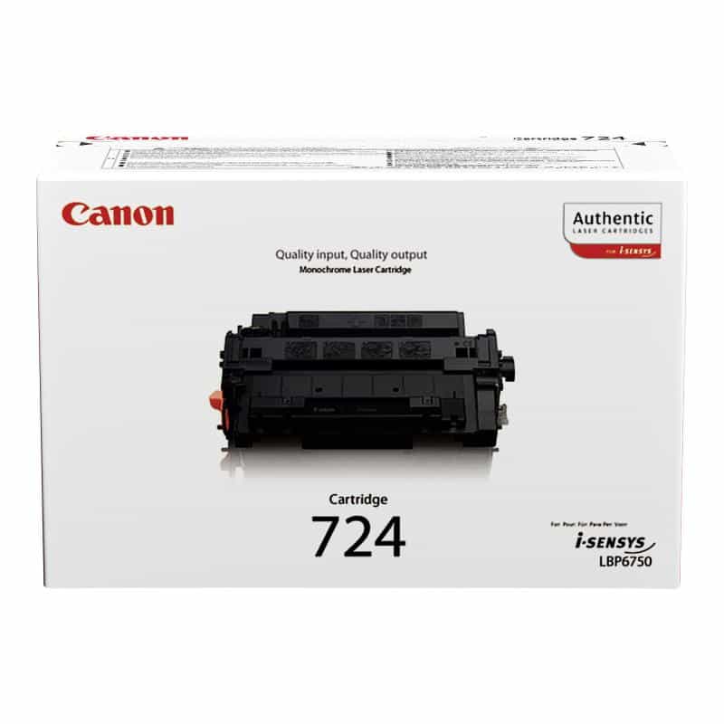 CANON CRG 724 Schwarz Tonerpatrone