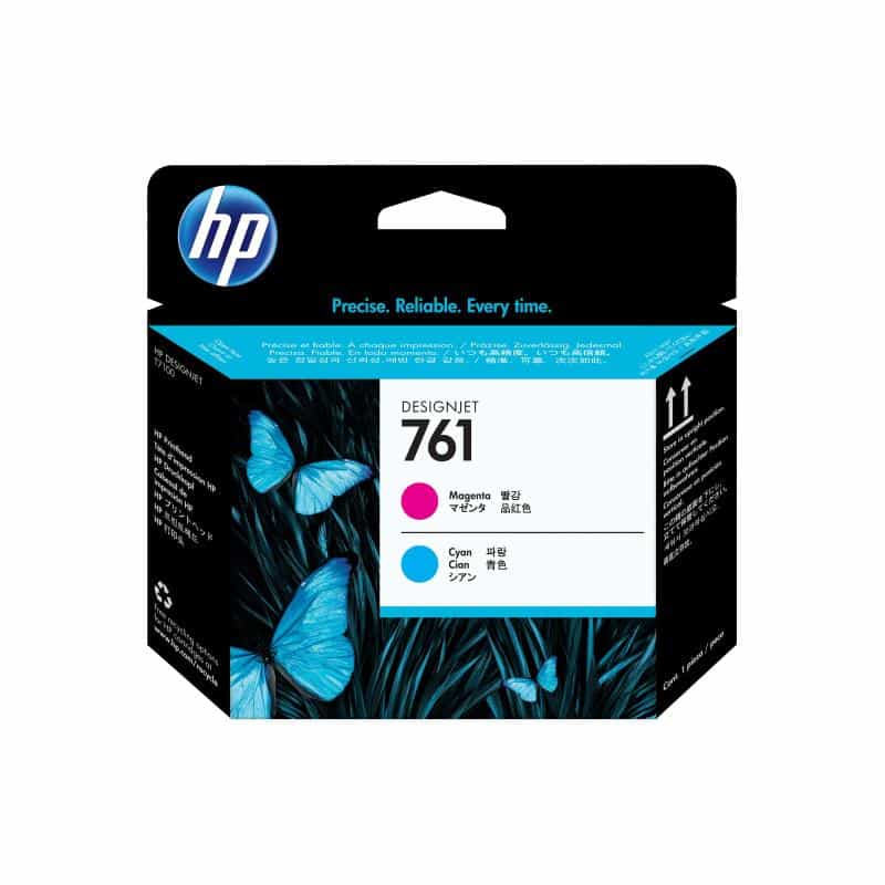 HP 761 Cyan, Magenta Druckkopf
