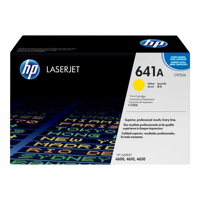 HP 641A Gelb LaserJet Tonerpatrone (C9722A)