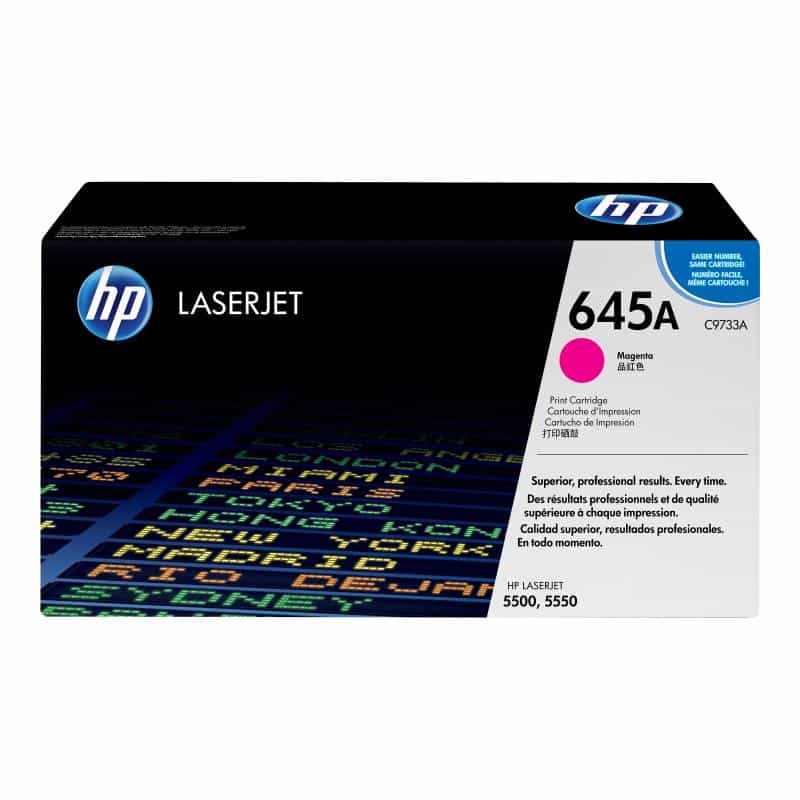 HP 645A Magenta LaserJet Tonerpatrone (C9733A)