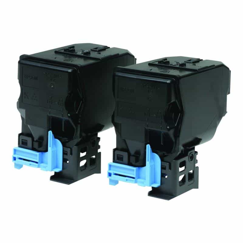 EPSON Multipack 2er Pack Schwarz Tonerpatrone