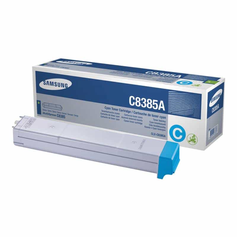 SAMSUNG CLX C8385A Cyan Tonerpatrone