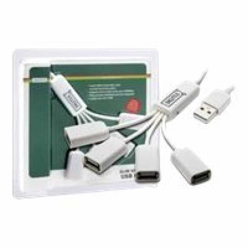 DIGITUS HUB USB 2.0 04 Port Digitus DA-70216 / Slim Spider HUB