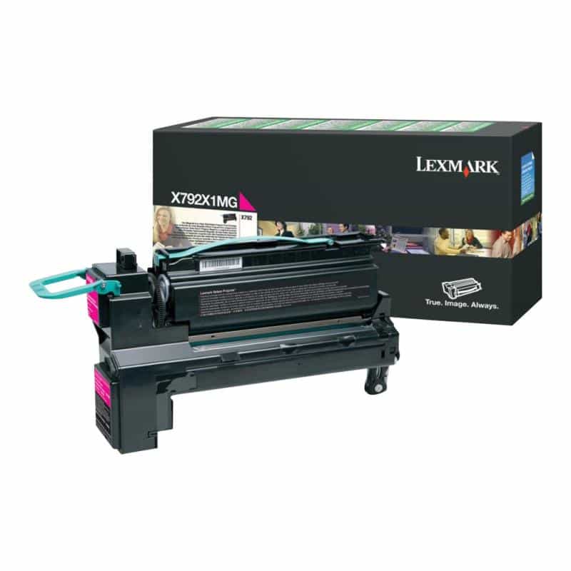 LEXMARK Besonders hohe Ergiebigkeit Magenta Tonerpatrone LCCP, LRP