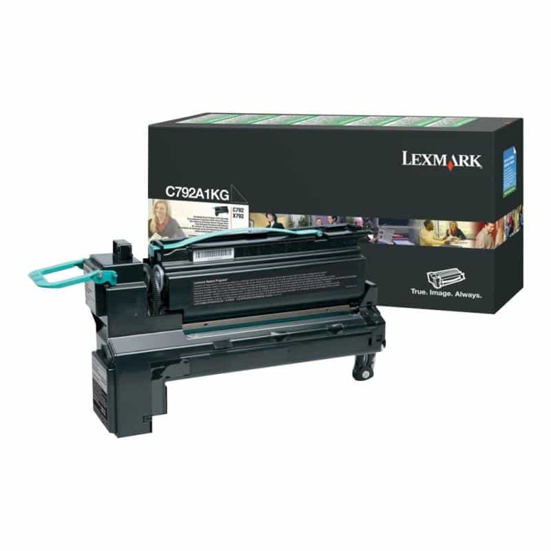 LEXMARK Schwarz Tonerpatrone LCCP, LRP