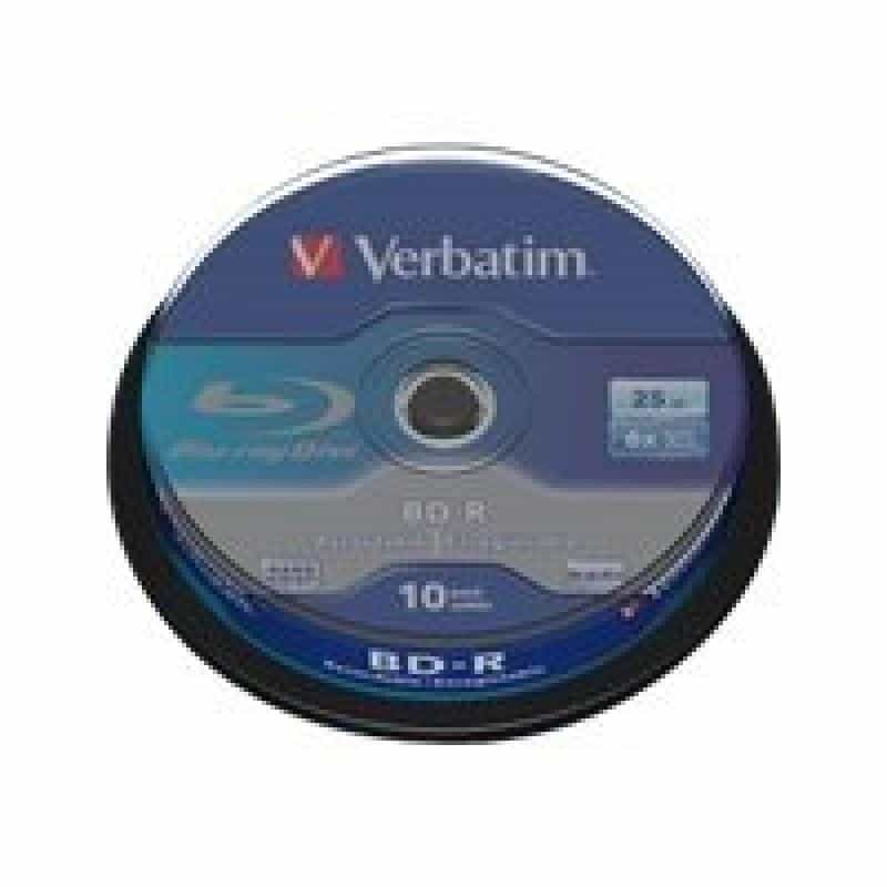 BD-R SL 6X 25GB 10PACK SPINDLE