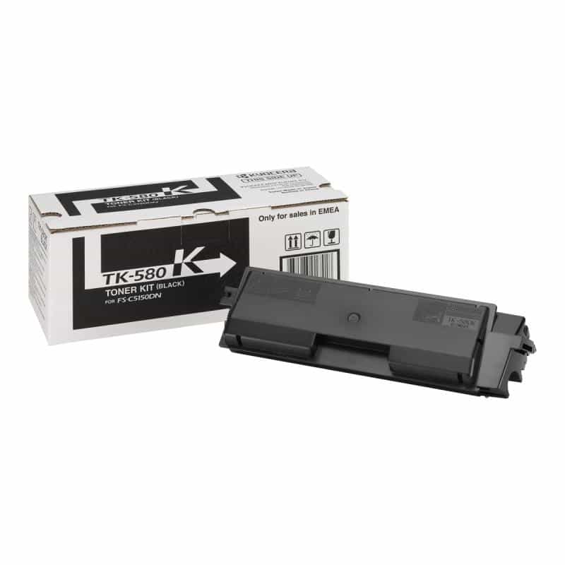 KYOCERA TK 580K Schwarz Tonerpatrone