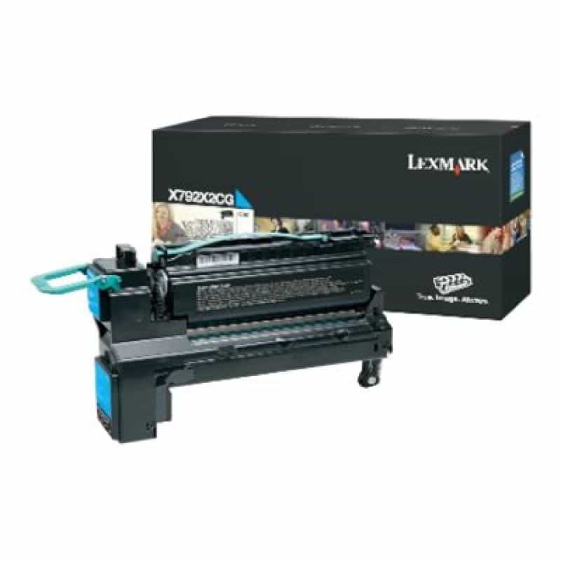 LEXMARK X792 Besonders hohe Ergiebigkeit Cyan Tonerpatrone LCCP
