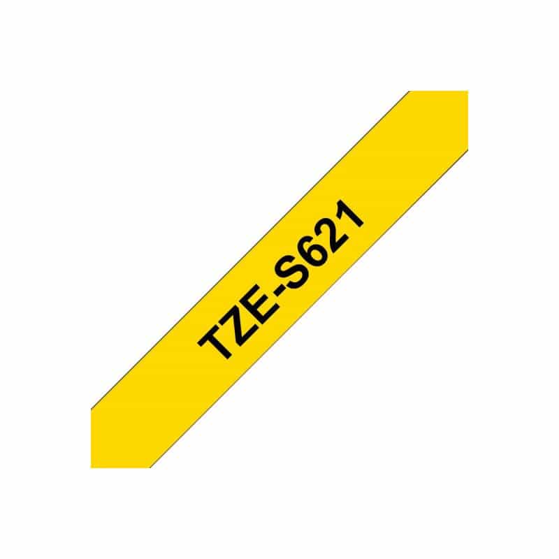 Tape TZES621/ gelb/bk / 8m / 9mm/PT 1000