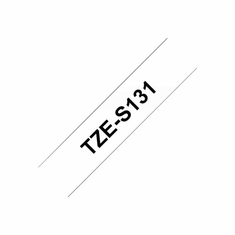 BROTHER TZES131/ transp/bk /8m/12mm/PT 1000