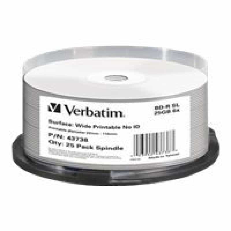 BD-R 6x CB 25GB Verb Pr. 25St