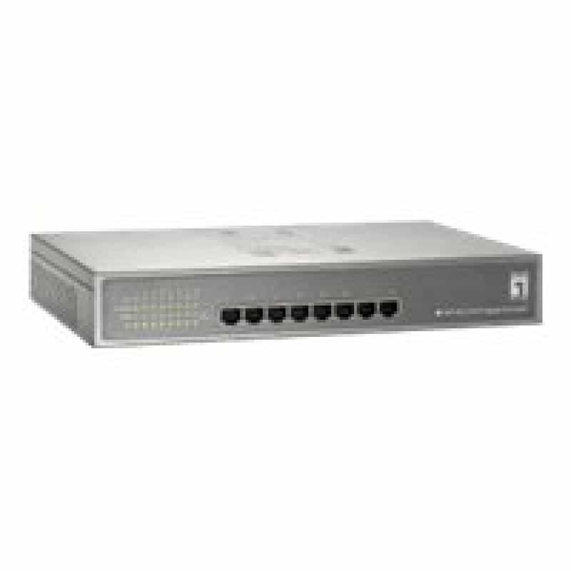 LevelOne GEP-08218 Port Gigabit PoE Switch