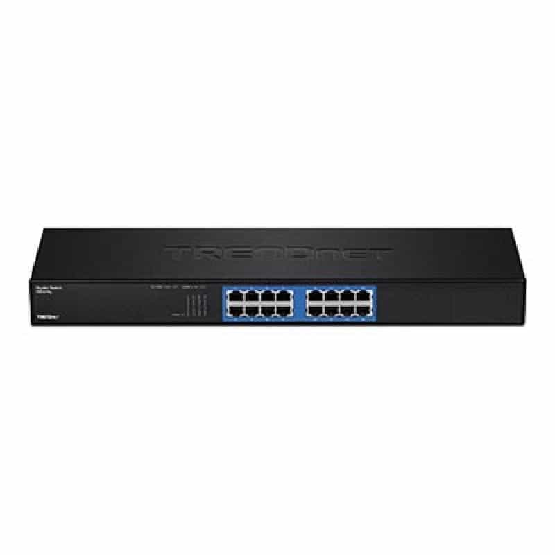 TRENDNET 16-port Gigabit GREENnet Switch (Rack Mount)