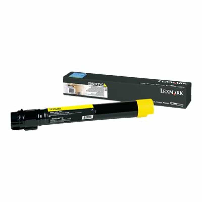 LEXMARK Besonders hohe Ergiebigkeit Gelb Tonerpatrone LCCP, LRP