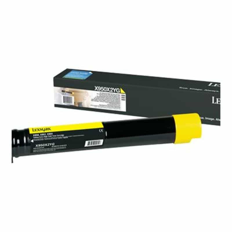 LEXMARK Besonders hohe Ergiebigkeit Gelb Tonerpatrone LCCP, LRP