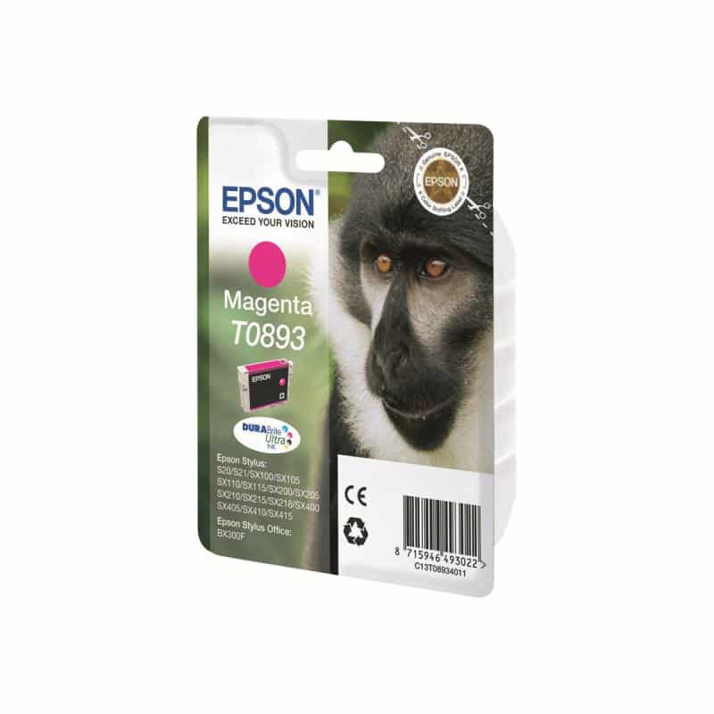 EPSON T0893 Magenta Tintenpatrone EPSON T0893 Magenta Tintenpatrone