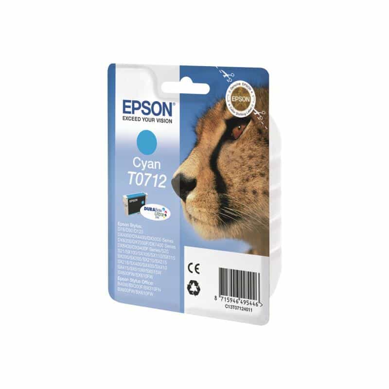 EPSON T0712 Cyan Tintenpatrone