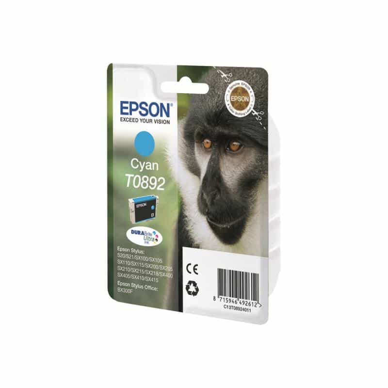 EPSON T0892 Cyan Tintenpatrone EPSON T0892 Cyan Tintenpatrone