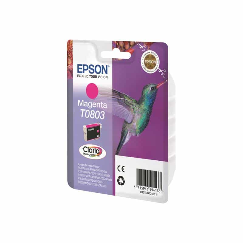 EPSON T0803 Magenta Tintenpatrone