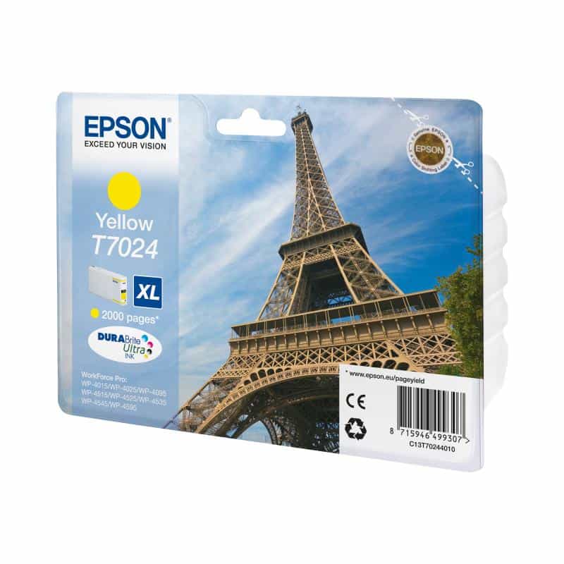 EPSON T7024 Größe XL Gelb Tintenpatrone