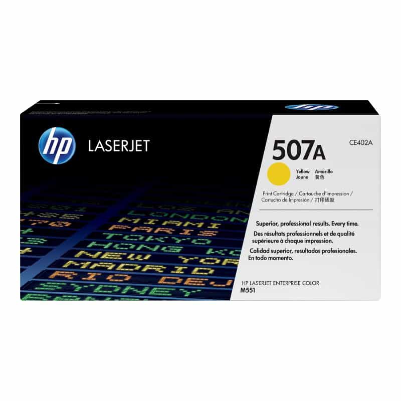HP 507A Gelb LaserJet Tonerpatrone (CE402A)