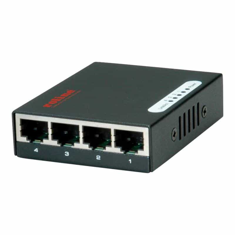 ROLINE Gigabit Eth. Switch,Pocket,4 P.