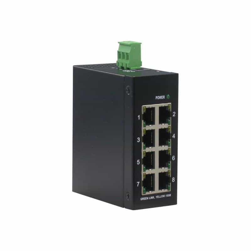 ROLINE Industr. Fast Ethernet Switch, 8