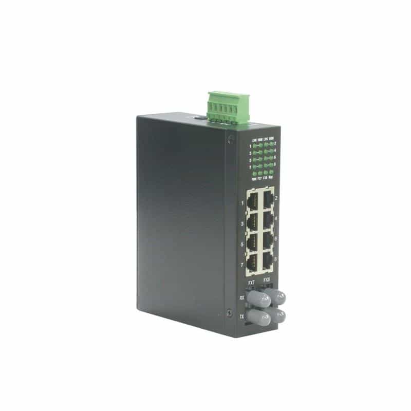 ROLINE Industr Switch 6x10/100 100FX 2ST