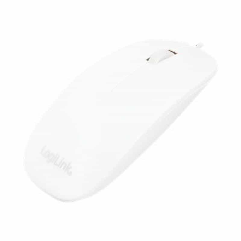 LOGILINK Maus LOGILINK USB Optical Scroll 1000dpi weiß