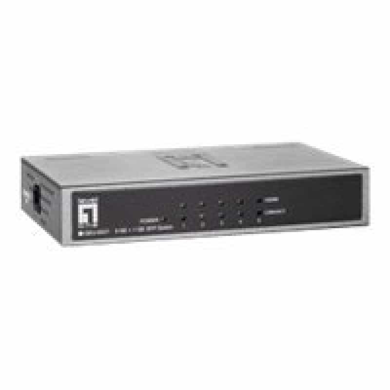 Level One Switch 4GE + 1GE SFP