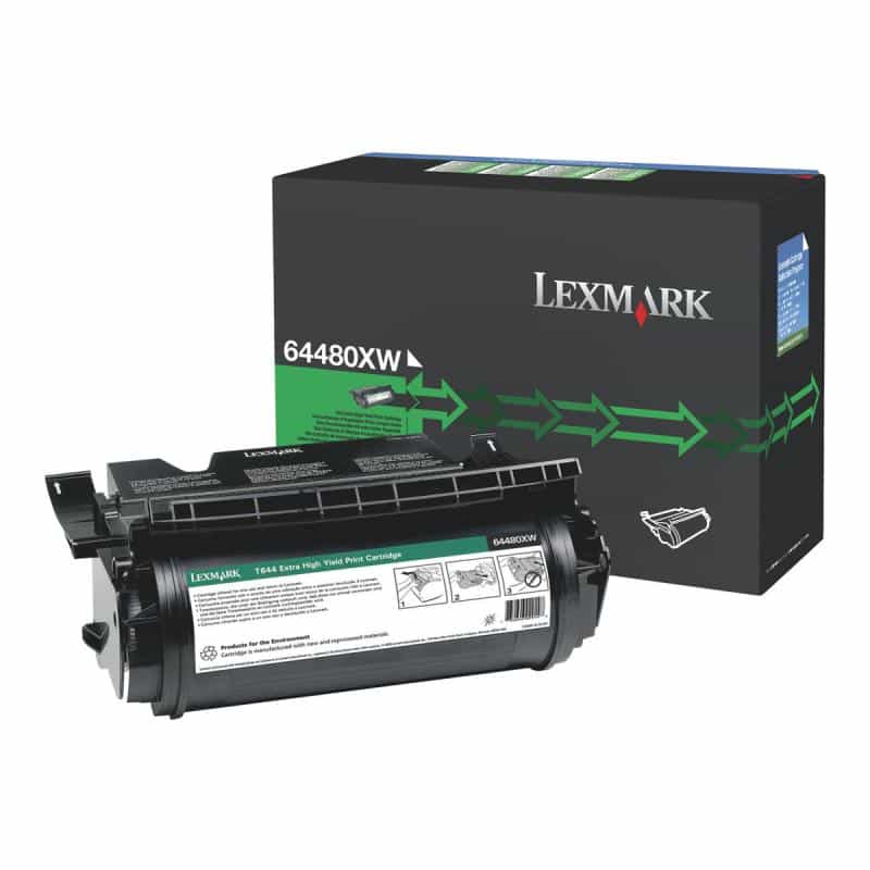 LEXMARK Besonders hohe Ergiebigkeit Schwarz Tonerpatrone